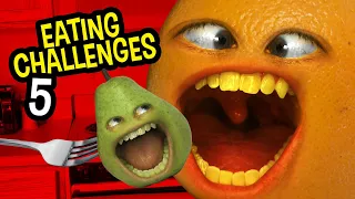 Annoying Orange - Eating Challenges #5 Supercut
