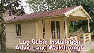 Log Cabin Fitting Walkthough and Advice - Tuin