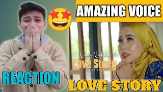 MY FIRST TIME REACTING TO : VANNY VABIOLA - LOVE STORY ( ANDY WILLIAMS) |
