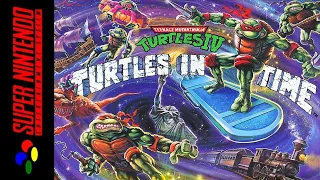 Tortues ninja 4 Turtles in time (S.NES) longplay 2 joueurs