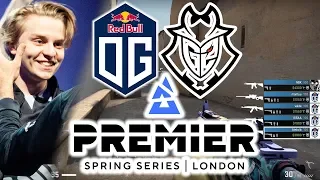 OG Aleksib ON FIRE vs G2 | BLAST Premier Spring Series London 2020 * Dust2