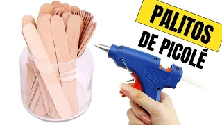 IDEIAS MARAVILHOSAS COM PALITO DE PICOLÉ