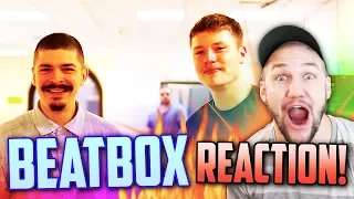 HOW?! D-LOW & COLAPS - 100 SECOND INSANITY BEATBOX REACTION!