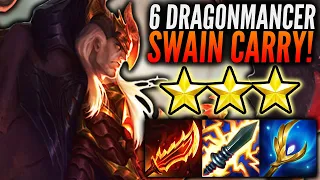 How to Beat Dragons This Patch: 6 DRAGONMANCER SWAIN 3 ⭐⭐⭐ | Teamfight Tactics Set 7 Patch 12.12b