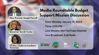 Budget Support Mission Press Round Table 2024