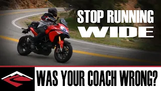 How to Stop Running Wide in Corners