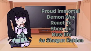 Proud Immortal Demon Way react to shen jiu new life as baal | 1/1 | PIDW x GI | tendglxs | original