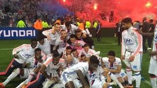 Lyon vs Monaco - L'OL domine l'ASM et jouera la Ligue des Champions !