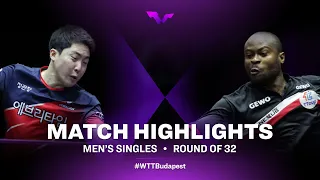 Lim Jonghoon vs Quadri Aruna | MS | WTT Champions European Summer Series 2022 (R32)