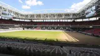 Съемка стадиона «Открытие Арена». 14 мая 2014 года