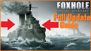 Battleships, Landing Craft, SPGs, Dry Docks & Nukes are Back!- Foxhole Naval Warfare (Update 54)