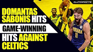 Domantas Sabonis Hits Game-Winning And-1 Layup Against Celtics