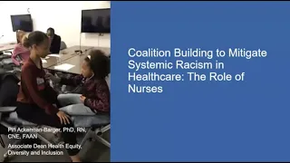 Coalition Building to Mitigate Systemic Racism in Healthcare