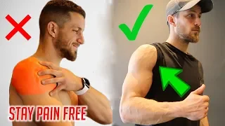 Shoulder Impingement Exercises | 5 Exercises to Limit & Avoid pain (Self-Treatment Prehab)