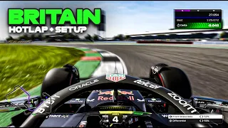 F1 23 SILVERSTONE HOTLAP + SETUP (1:24.739)