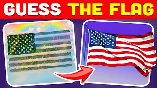 Guess The Hidden Flag By Illusions | Guess The Flag Quiz | Boom Quiz