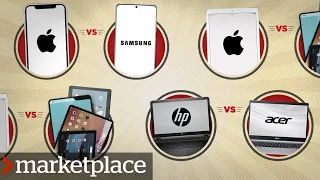 Which phone, laptop and tablet brands break down the most? (Marketplace)