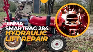 Rebuilding the Hydraulic Lift of our Jinma Smartrac Tractor