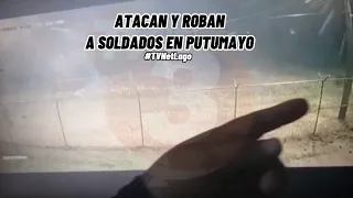 #ATENCIÓNDos antisociales ATACARON Y ROBARON a #soldados en #Putumayo