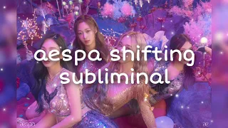 aespa reality shifting subliminal (6hz theta waves + affirmations)