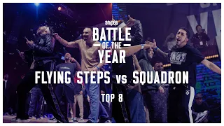 Flying Step vs Squadron | Top 8 | SNIPES Battle Of The Year 2021