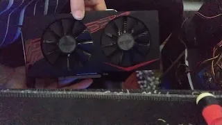 Asus rx 470 minig ekran kartı kutu acılısı 6.05.2024 MAYIS