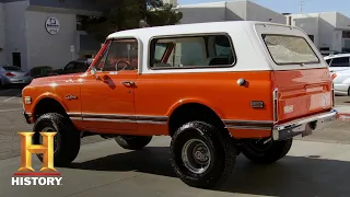 Counting Cars: MUSIC LEGEND'S 1972 Chevy Blazer is a PARTY ON WHEELS (Season 4) | History