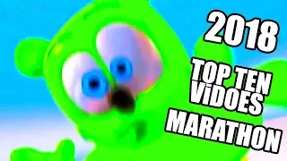 KRAZYGUMMY TOP 10 Most Poplar Gummibär VIDOES COMPILATION - 2018 (Sof Far) EDiTION MARATHON