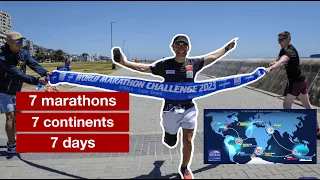 7 Marathons In 7 Days On 7 Continents - What It Takes | Vlog