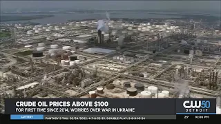 Global Oil Prices Soar Above $100 After Russia Invades Ukraine, Could Go Much Higher