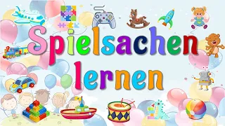 Learn Toys in German | Spielzeug und Spielsachen lernen + TEST !! Deutsch lernen !!
