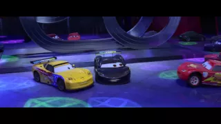 Cars 2: Lewis Hamilton / Jeff Gorvette Cameos - Clip