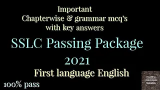first language english passing package 2021