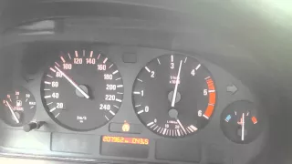 BMW 520D E39 0-100km/h acceleration