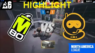 SPOIT and CTZN goes Nuclear! - M80 vs SSG - HIGHLIGHTS - NAL PLAYOFF 2024 l R6