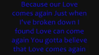 Dj Tiësto-Love Comes Again Lyrics