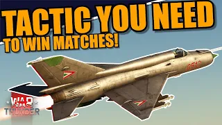 War Thunder - YOU NEED this TACTIC to WIN CARRY MATCHES!