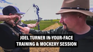 JOEL TURNER IN-YOUR-FACE TRAINING & MOCKERY SESSION