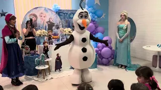 FROZEN, OLAF, NO VERÃO