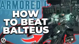 How To EASILY Beat Armored Core 6 Balteus Boss | Strategy & Best Build