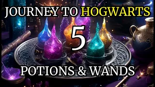 Journey to Hogwarts: Part V - Potions and Wands |Wizarding World| Immersive Harry Potter Sleep Story