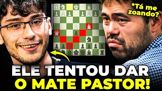 Firouzja tentou o Mate Pastor contra Nakamura e foi PUNIDO brutalmente