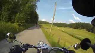 R1200C Cruiser Tour zu den BMW Days 2013 Teil 7 GoPro Hero 3 Black Edition