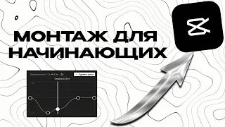 ОСНОВА И БАЗА МОНТАЖА В КОМПЬЮТЕРЕ В CAPCUT - КАПКУТ / (нарезка,склейка капкат ,нарезка, таймлайн)