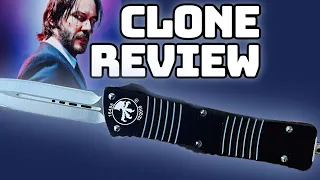 Microtech Combat Troodon Dagger John Wick DHgate Clone Knife Review