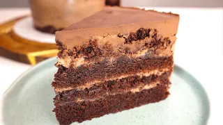 Шоколадный торт "Брауни" без яиц, молока и глютена | Постный торт из зелёной гречки | LoveCookingRu