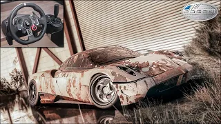 Rebuilding a PAGANI HUAYRA BC – Need for Speed HEAT - LOGITECH G29 Gameplay.