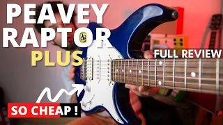 PEAVEY RAPTOR PLUS : a surprising BUDGET guitar ! | REVIEW & SOUND TEST
