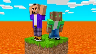 Minecraft Pero La Lava Sube Cada Segundo!