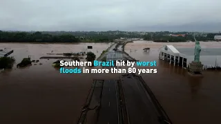 Southern Brazil hit by worst floods in more than 80 years